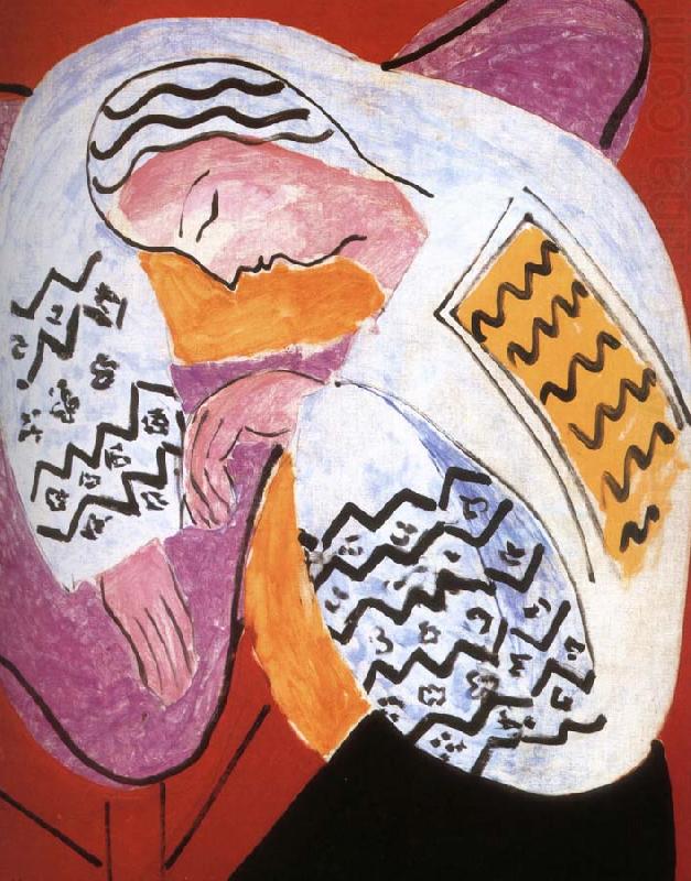 Henri Matisse Sleeping woman china oil painting image